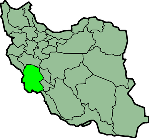 موقعیت خوزستان در نقشه ایران