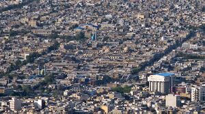 نمایی از شهر اراک